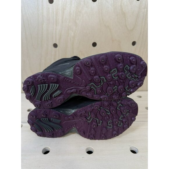 Icebug Pace3 W BUGrip GTX Studded Winter Boots Black / DarkHibiscus 2024 Size 8 - Picture 14 of 16